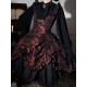 Miss Point Night Lily Asymmetric Sleeve Blouse(Reservation/Full Payment Without Shipping)